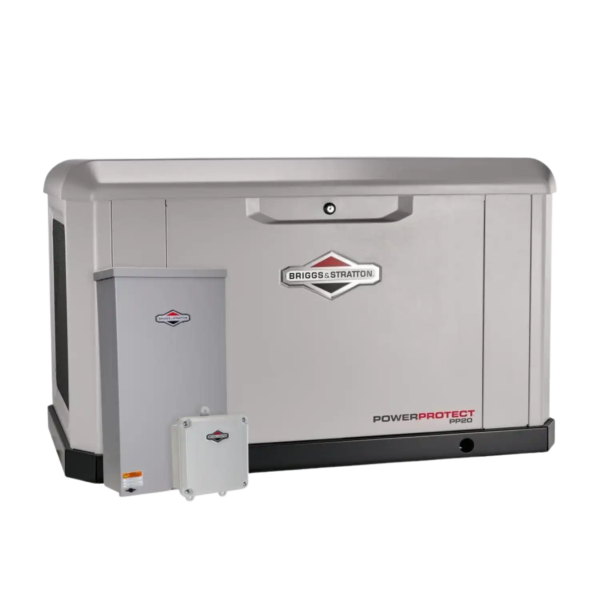 Briggs & Stratton 040676 20kw Standby Generator LP/NG w/ 200 Amp Automatic Transfer Switch (Wifi) New, product image 1