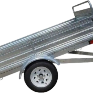 DK2 MMT5X7G 1639 lb. Capacity 4.5 ft. x 7.5 ft. Extendable 12 ft Bed Trailer Kit Galvanized New