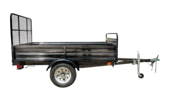 DK2 MMT5X7-DUG 1639 lb. Capacity 4.5 ft. x 7.5 ft. Drive-Up Gate Single Axle Trailer Kit New, product image 1