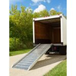 HD Ramps 10' x 40-1/2" Plate-End Aluminum Walk Ramp 2,000 lbs Capacity
