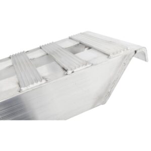 HD Ramps 14' L x 16" W x 4-1/4" H Aluminum Ramps with Hook Ends 8,000 lb. Per Axle Capacity