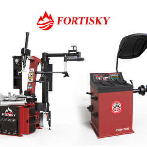 Fortisky Tilt Back Tire Changer 2.0HP Stronger Motor & Wheel Balancer Combo 1670-70B