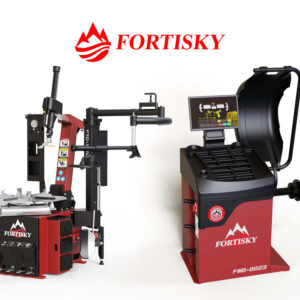 Fortisky Tilt Back Tire Changer 2.0HP Stronger Motor & Wheel Balancer Combo 1670-8823