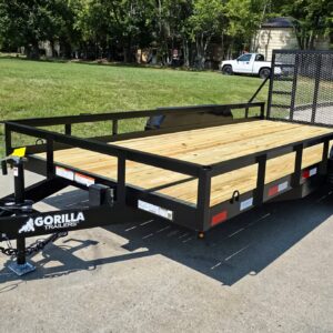 7' X 16' Straight Deck Heavy Duty Utility Trailer (2) 5,200lb Axles 10K GVWR