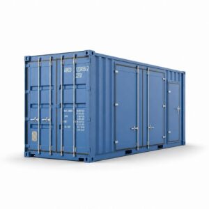 20ft 2-Door Side Opening Container - One-Trip - Blue