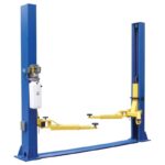 ATD 2P9F Two Post Floor Plate Lift 9,000 lb Capacity Chain Drive