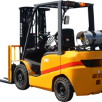 Ekko EK20TLP Forklift Propane 4,000 lb. Capacity 185 in. Lift Height Solid Pneumatic Tires New
