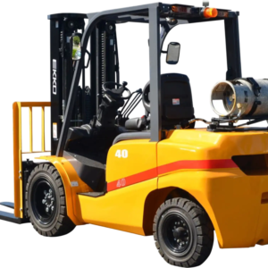 Ekko EK40TLP Forklift 8500 lbs. Capacity 185" Lift Height 4 Wheel Solid Pneumatic Tires New