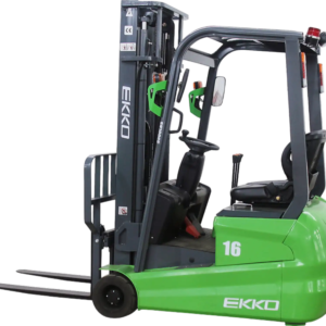 Ekko Lithium Forklift 3-Wheel 189" Lift Height 3500 lbs. Capacity EK16A-189LI New