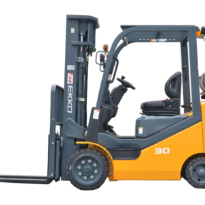 Ekko EK30SLP Forklift Propane 189 in. Lift Height 6,000 lb. Capacity with Pattern Cushion Tires New