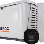 Generac 7329 28kW Standby Generator Propane Natural Gas 1 Phase 240V w/ 200A Automatic Transfer Switch New