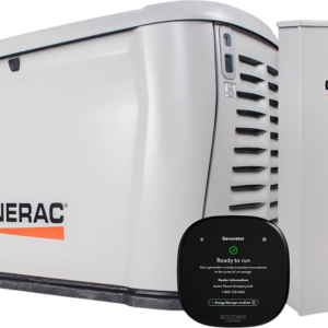Generac 7329 28kW Standby Generator Propane Natural Gas 1 Phase 240V w/ 200A Automatic Transfer Switch New