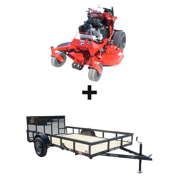 Ferris 5902164 SRSZ2 52" Stand On Mower Utility Trailer Package (Instant Rebate Included), product image 1