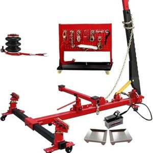 Katool KT-255, Auto Body Puller Frame Straightener - w/ 3 ton Bag Air Jack