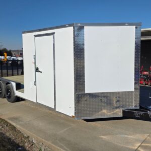8.5 X 22 Hybrid Enclosed Trailer With 30amp Electric Package (2) 5,200lb Axles