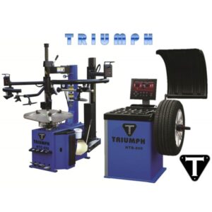 Triumph NTC-950-2 + NTB-800 TIRE CHANGER AND WHEEL BALANCER