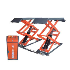 KATOOL KT-X95 Full Rise Scissor Lift – Flush-Mount 8000 lb Capacity Lift with CE Certification and Space-Saving Design