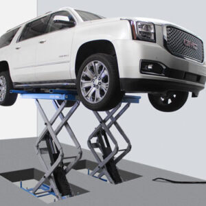 Atlas® FM9SL Flush Mount In-Ground Commercial Grade 9,000 Lbs. Capacity Scissor Lift