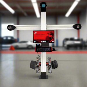 KATOOL AV6 Pro 3D Wheel Alignment Machine – Auto-Tracking Dual-Camera System for 2-Post & Scissor Lifts, Android/iOS-Compatible