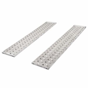 HD Ramps Aluminum Roller End Replacement Trailer Ramps for Cotrell Car Hauler 8.25' L x 18" W with 5,000 lbs Capacity