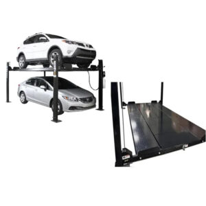 Atlas APEX8 ALI Certified 8,000 lb 4-Post Lift + Pro-Floor 8-Piece Storage Combo