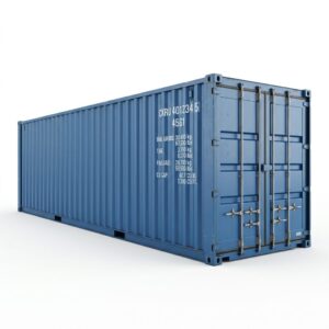 40ft Standard Dry Container - One-Trip - Blue