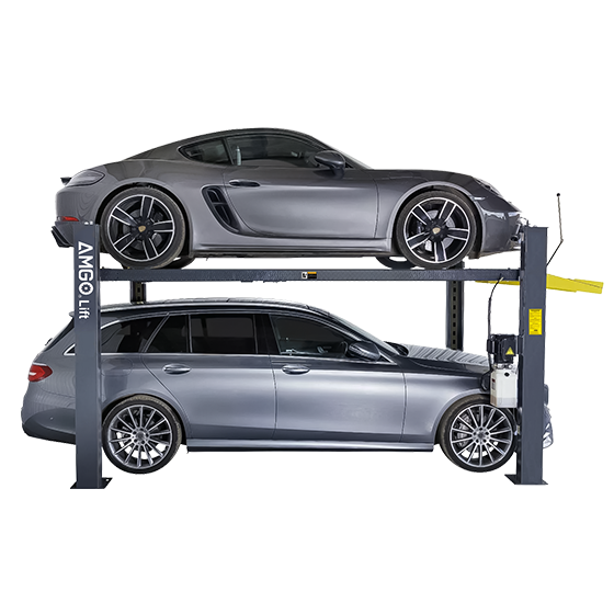 AMGO 408-HP 8,000 lbs. Capacity 4-Post Parking Auto Lift, product image 1