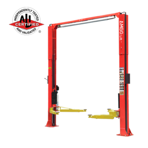 AMGO OH-10 ALI Certified 10,000 lbs. 2 Post Auto Lift with Super-Asymmetric Arms