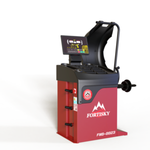 Fortisky 2D Car Wheel Balancer Self-Calibration w/Laser Light FWB-8823