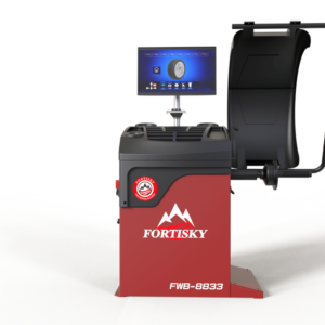 Fortisky 3D Millimeter Wave Radar Wheel Balancer Dynamic Display Screen Laser Light FWB-8833