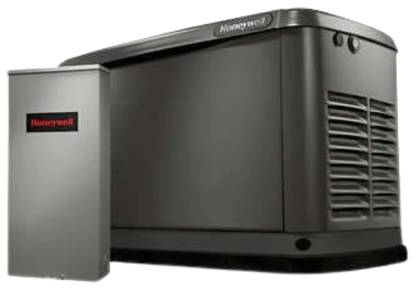 Honeywell 7224/7229 14kW Guardian LP/NG Wi-Fi Standby Generator w/ 200 Amp Automatic Transfer Switch New, product image 1