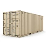 40ft Standard Dry Container - One-Trip - Beige