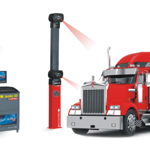 Manatec JUMBO-3D-SUPER-4A - Heavy Duty 3D Wheel Alignment Machine for Cars,Trucks, Buses & Trailers