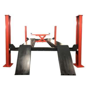 KATOOL KT-4H150 4-Post Alignment Lift 15,000 lb Capacity Rolling Jack Included
