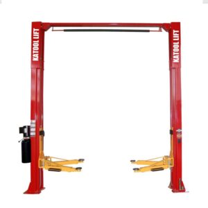 KATOOL KT-M110 Two Post Clear-Floor Vehicle Lift 11,000 lbs Capacity