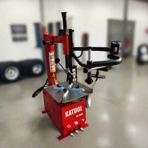 KATOOL KT-T835 Wheel Clamp Tire Changer Machine with Double Side Assist Arm, 2.0HP motor, 41" max wheel diameter