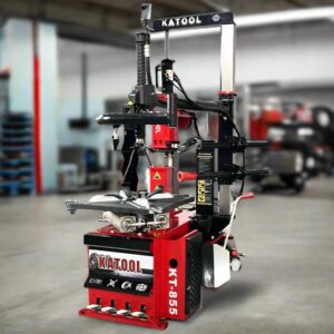 KATOOL KT-T855 Wheel Clamp Tire Changer Machine Professional 1100mm Max Wheel Diameter 1.5KW Motor 110V Power
