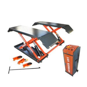 KATOOL KT-X85 Mid-Rise Scissor Lift Electric 110V, Mobile with 8000 lb Capacity