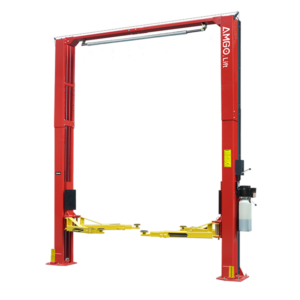 AMGO OH-12S (SHORT) 12,000 lbs. Capacity 2 Post Auto Lift (3 heights)