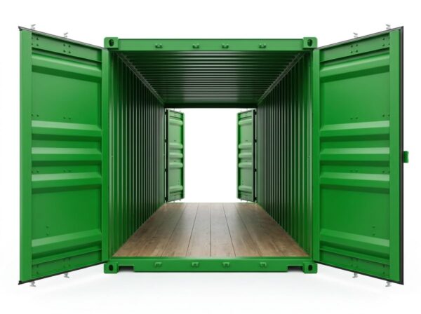 20ft Tunnel Container - One-Trip - Green, product image 1