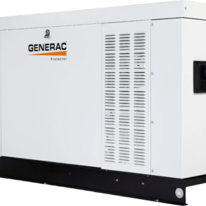 Generac Protector RG08045ANAC 80kW Liquid Cooled 1 Phase 120/240V Standby Generator SCAQMD New