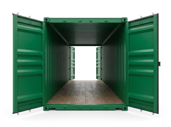 40ft Tunnel Container - One-Trip - Green, product image 1
