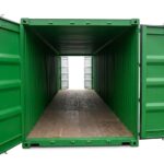 40ft High Cube Double Door Container - One-Trip - Green