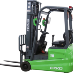 Ekko Lithium Forklift 3-Wheel 24V with Adjustable Forks 216" Lift 3,500 lbs. Capacity EK16A-216Li New