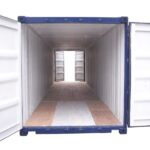 40ft High Cube Double Door Container - One-Trip - Blue