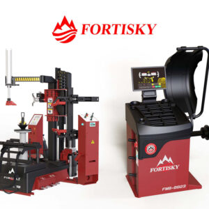 Fortisky Leverless Center Post Tire Changer Fully Automatic Combo T8-8823