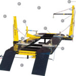 Chassis Liner Truck' N Revolution 20' 2-Towers - Air Hydraulic Tilt Bed