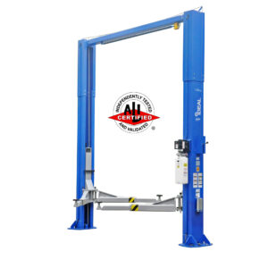 Ideal TP12KSC-DX 12,000lb Capacity Two Post Lift (ETL/ALI Certified)