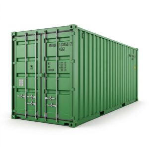 40ft One-Trip Shipping Container - One-Trip - Green