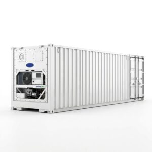 40ft High Cube New Reefer Container - One-Trip - White